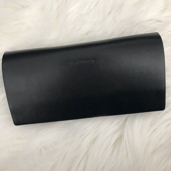 NWT Yves Saint Laurent SLM69-002 Black 56mm Sunglasses main image 6